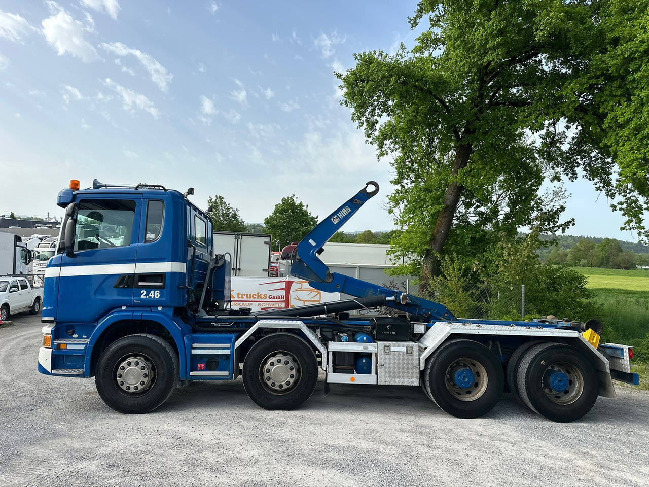 Camión multibasculante SCANIA G450 8x4 Abrollkipper