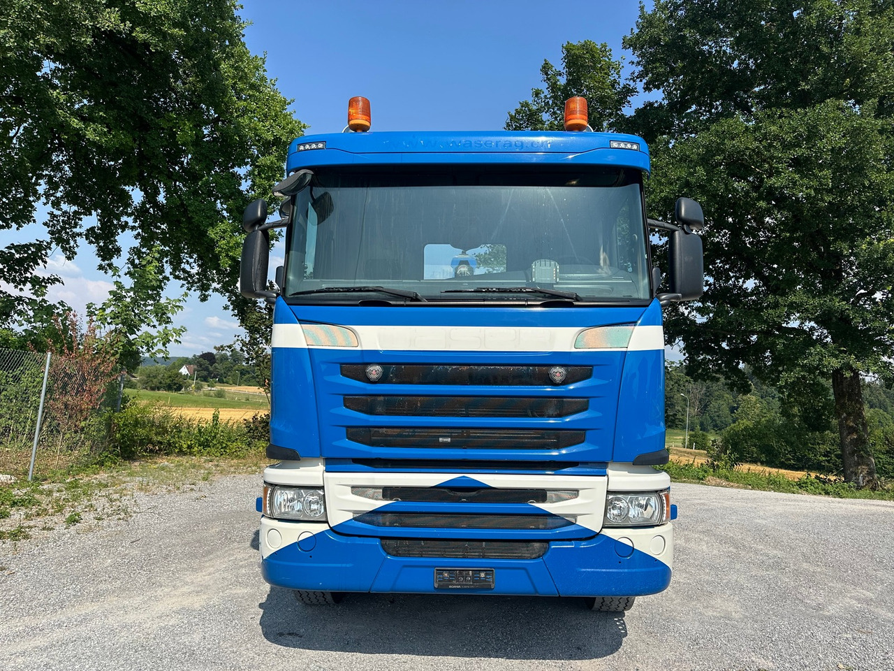 Camión multibasculante SCANIA G450 8x4 Hiab