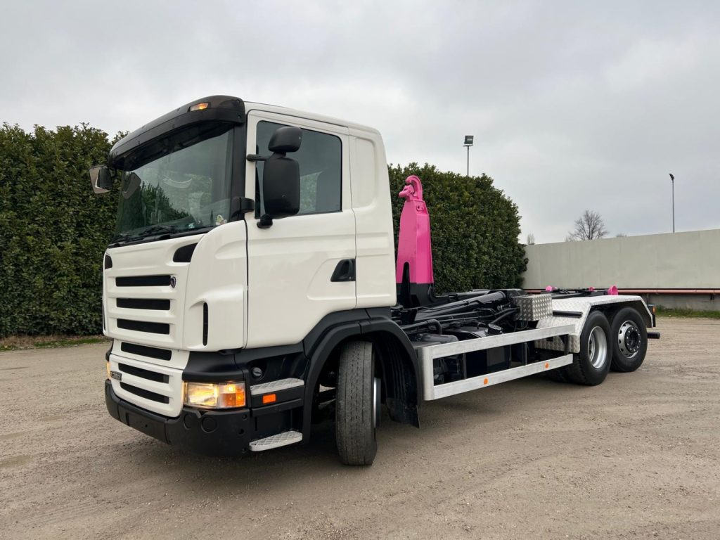 Camión multibasculante SCANIA R380 SCARRABILE