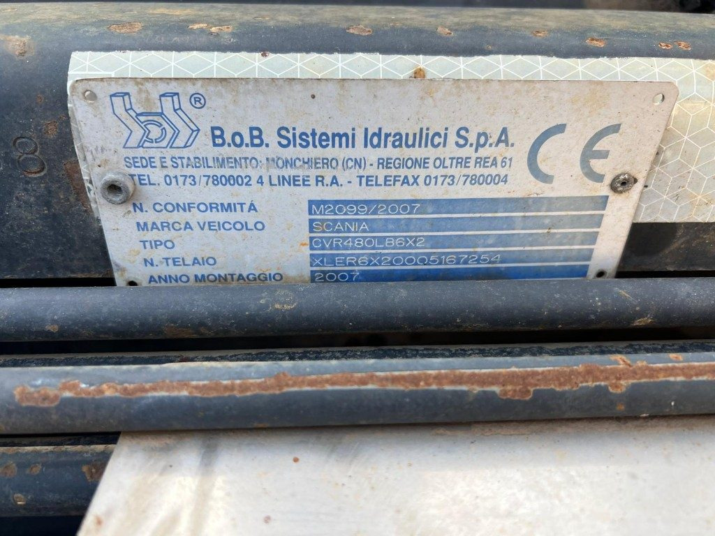 Camión multibasculante SCANIA R480 USATO SCARRABILE 6X2