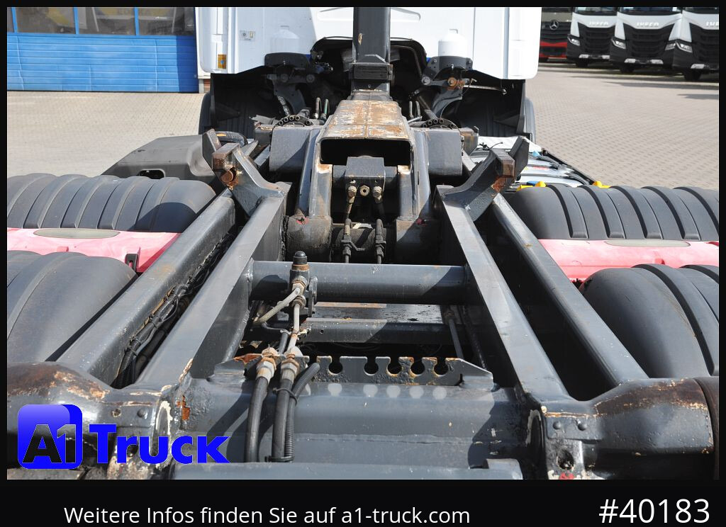 Camión multibasculante SCANIA R500, V8,, Meiller, Liftachse,