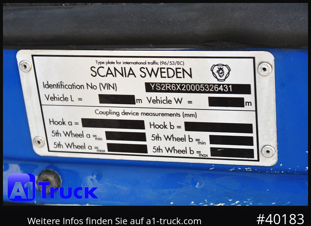 Camión multibasculante SCANIA R500, V8,, Meiller, Liftachse,