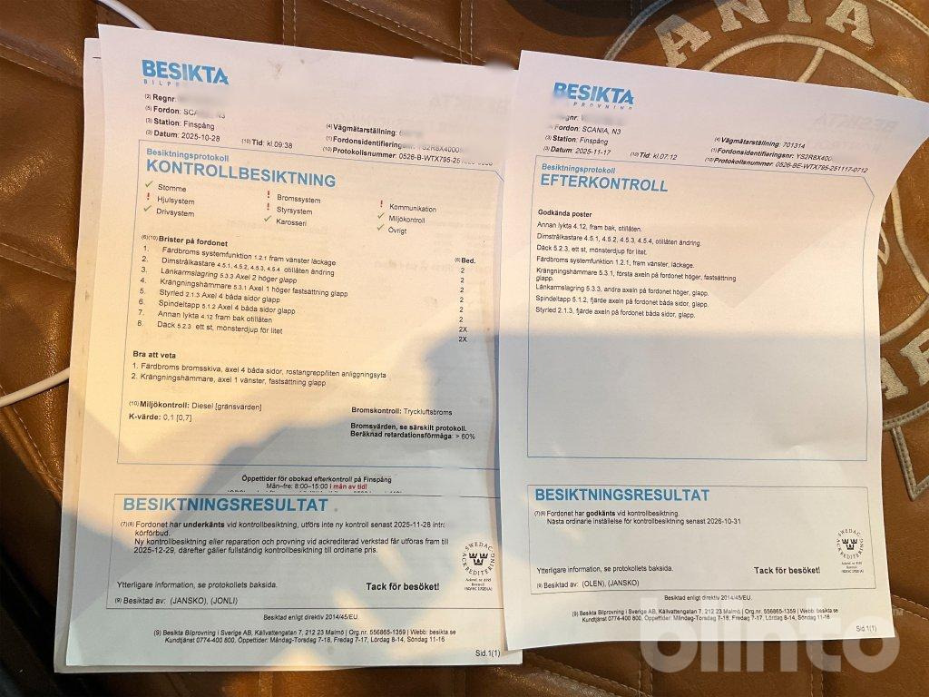 Camión multibasculante SCANIA R520LB8X4*4HNB