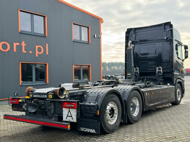 Camión multibasculante Scania 770S 6x2 Abrollkipper MEILLER RK 21.70