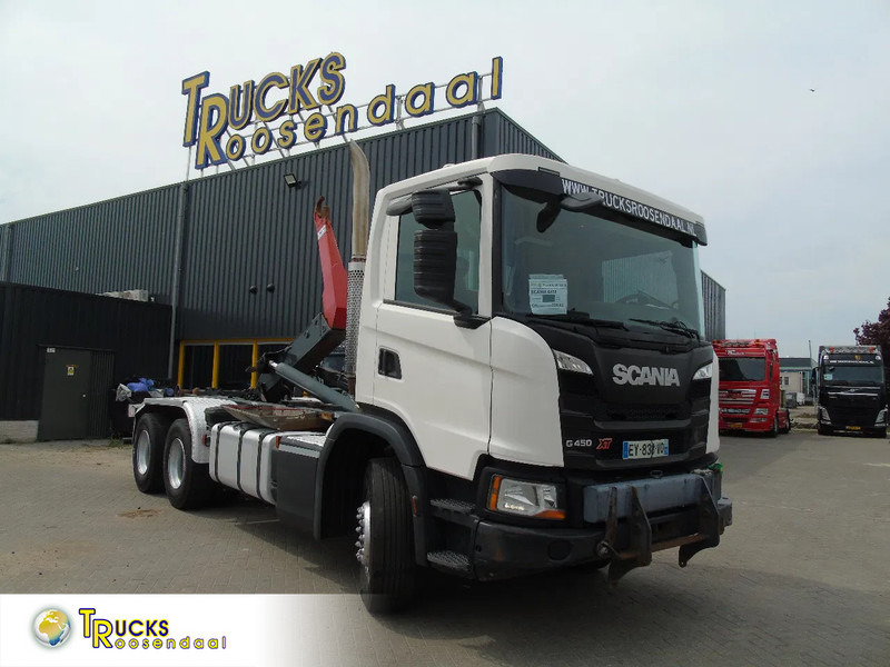 Camión multibasculante Scania G450 + 6X4 + RETARDER + EURO 6