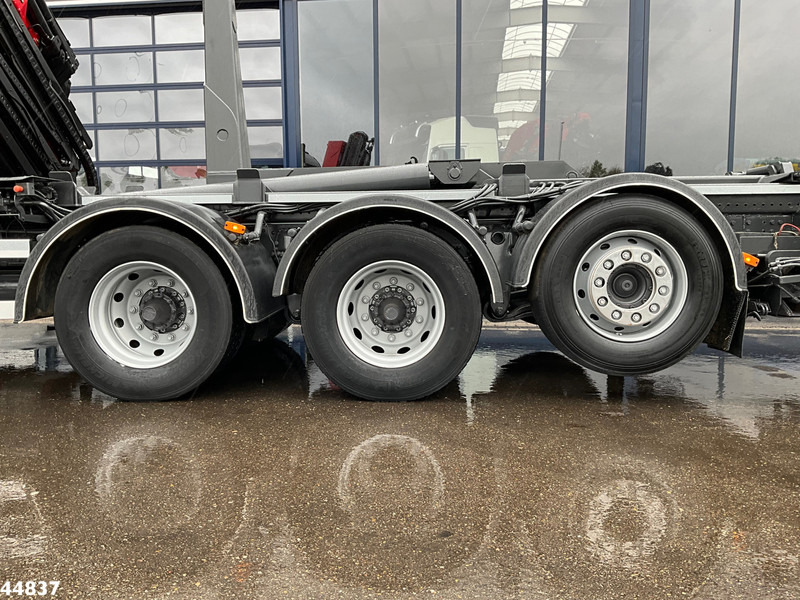 Camión multibasculante Scania G480 8x4 HMF 60 Tonmeter laadkraan + Fly-jib