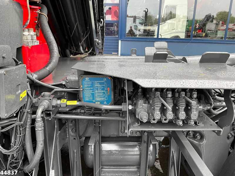 Camión multibasculante Scania G480 8x4 HMF 60 Tonmeter laadkraan + Fly-jib