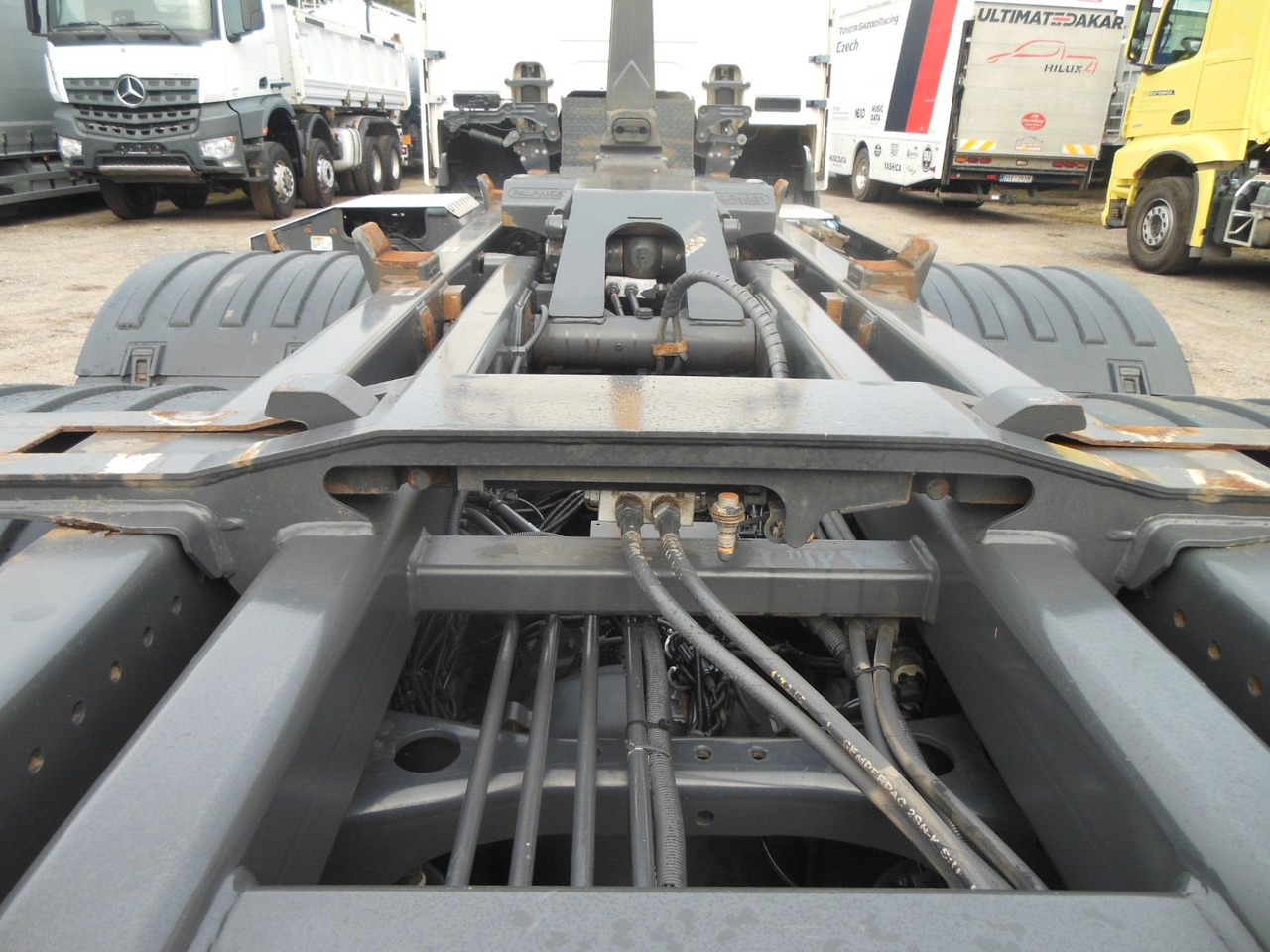 Camión multibasculante Scania G500, 6X4, VOLL LUFT, PALFINGER T20