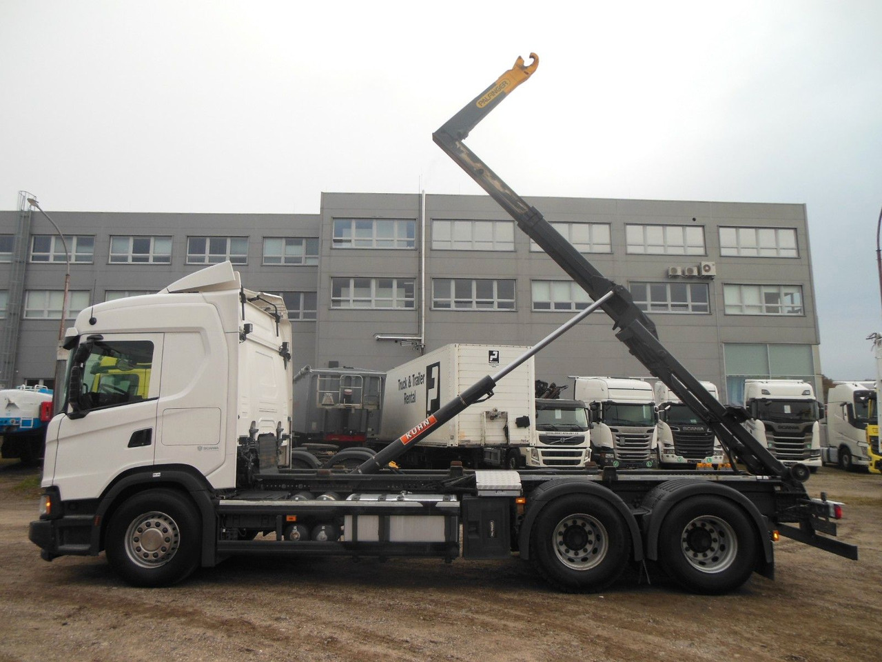 Camión multibasculante Scania G500, 6X4, VOLL LUFT, PALFINGER T20