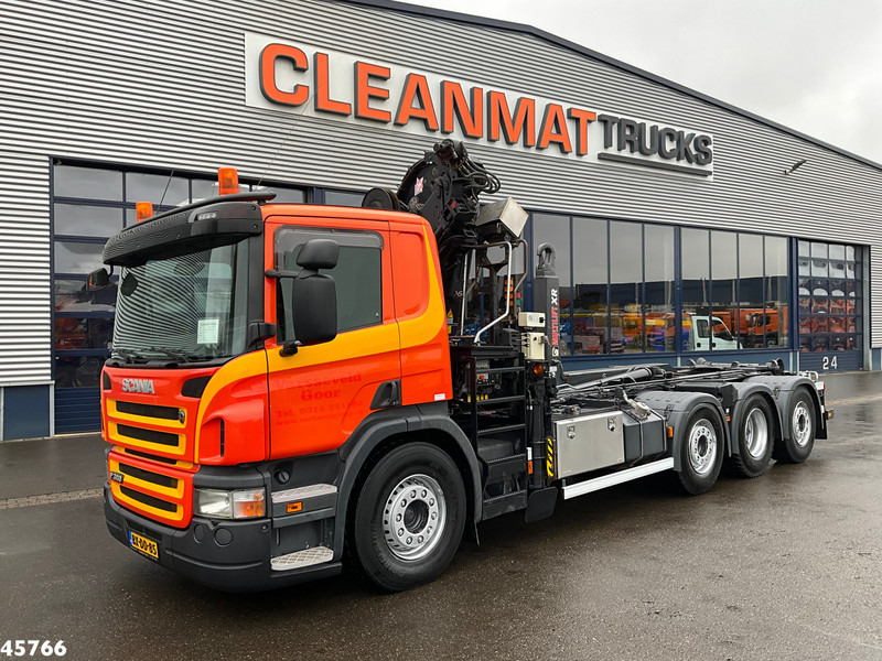 Camión multibasculante Scania G 380 8x2 Hiab 21 Tonmeter laadkraan