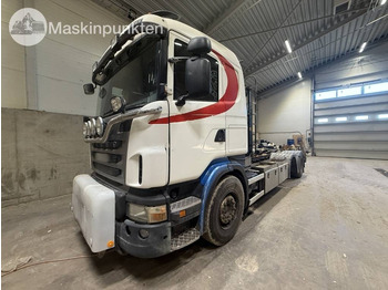 Camión multibasculante Scania Lastväxlare 