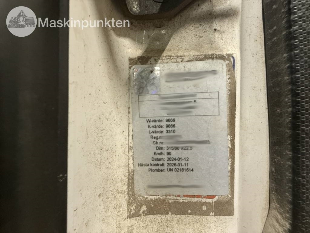 Camión multibasculante Scania Lastväxlare