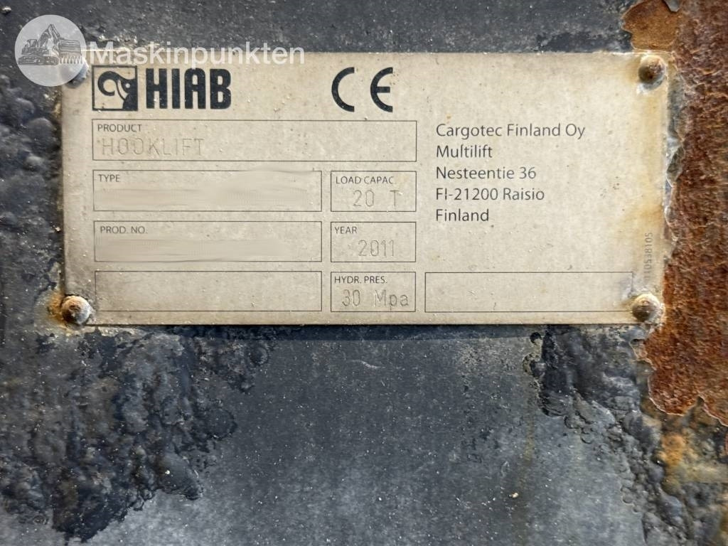 Camión multibasculante Scania Lastväxlare