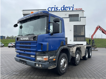 Camión multibasculante Scania P124 420 8x4  Multilift 26 t | Retarder