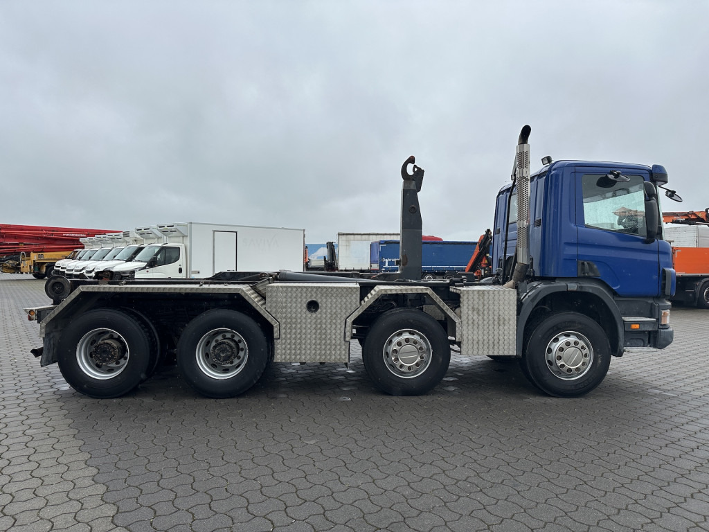 Camión multibasculante Scania P124 420 8x4  Multilift 26 t | Retarder