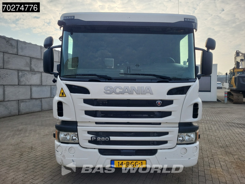 Camión multibasculante Scania P280 6X2 NL-Truck Allison Retarder Lift+Lenkachse Haller SeitenLader