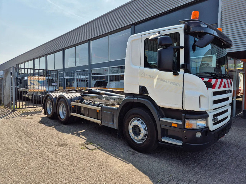 Camión multibasculante Scania P360 6X4 Containersysteem/ 21T Multilift/ Adjustable Hook