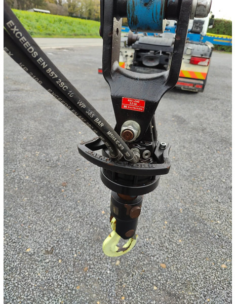 Camión multibasculante Scania P360 8x2 Tridem container Crane HIAB 244