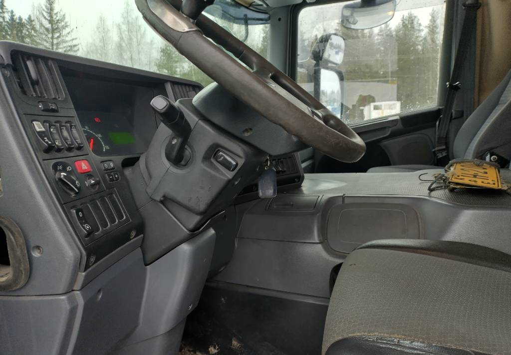 Camión multibasculante Scania P380 6x2 koukkulaite, papeeripiirturi