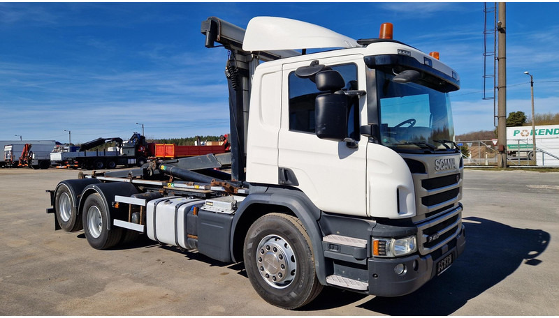 Camión multibasculante Scania P410 6X2
