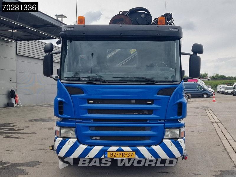 Camión multibasculante Scania P420 8X2 NL-Truck Hiab 377EP-4 Hipro Kran + Transcom TRC28S Euro 5