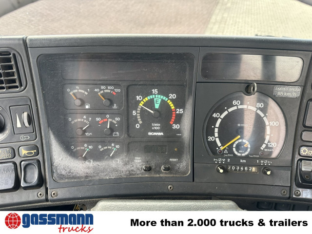 Camión multibasculante Scania P93 HK 250 6x4L, Abrollkipper