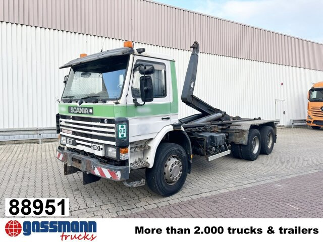 Camión multibasculante Scania P93 HK 250 6x4L, Abrollkipper
