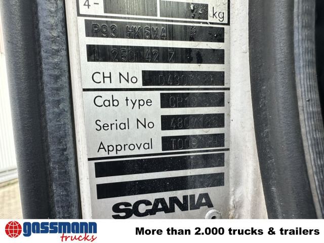 Camión multibasculante Scania P93 HK 250 6x4L, Abrollkipper