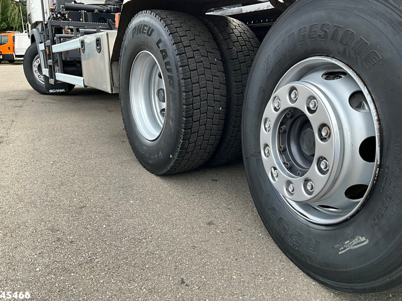 Camión multibasculante Scania P 400 Retarder Hiab 8 Tonmeter laadkraan