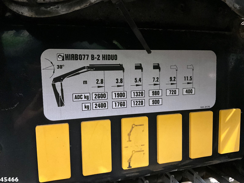 Camión multibasculante Scania P 400 Retarder Hiab 8 Tonmeter laadkraan