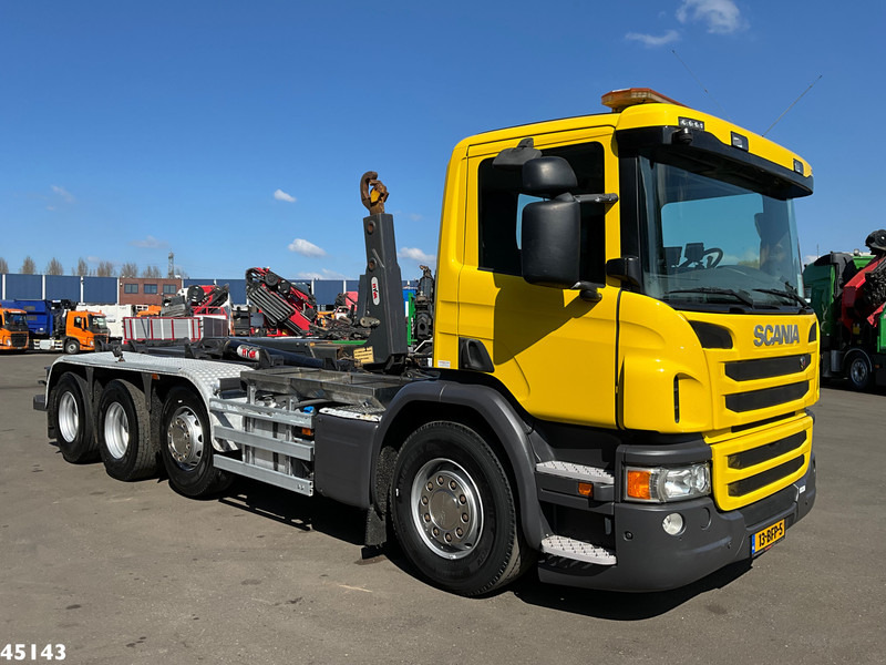 Camión multibasculante Scania P 450 Euro 6 Hyvalift 26 Ton haakarmsysteem