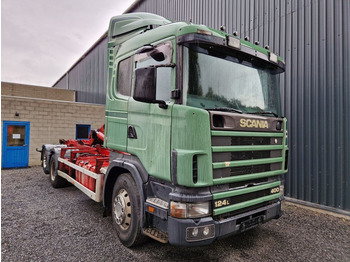 Camión multibasculante Scania R124-400 6x2 / FREINS TAMBOURS / DRUM BRAKES