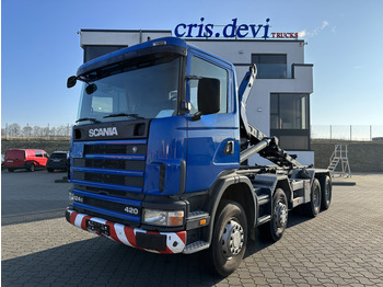Camión multibasculante Scania R124 420 8x4  Abrollkipper