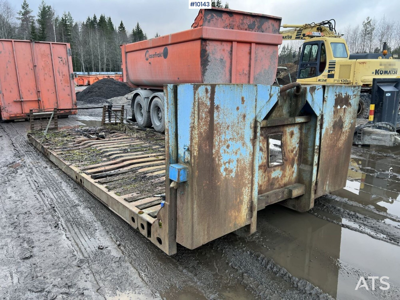 Camión multibasculante Scania R164 Tridem Truck Swap body (VIDEO)