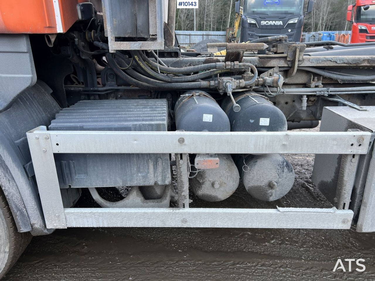 Camión multibasculante Scania R164 Tridem Truck Swap body (VIDEO)