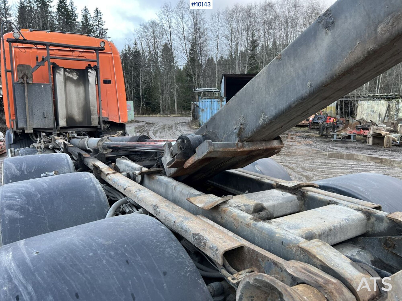 Camión multibasculante Scania R164 Tridem Truck Swap body (VIDEO)