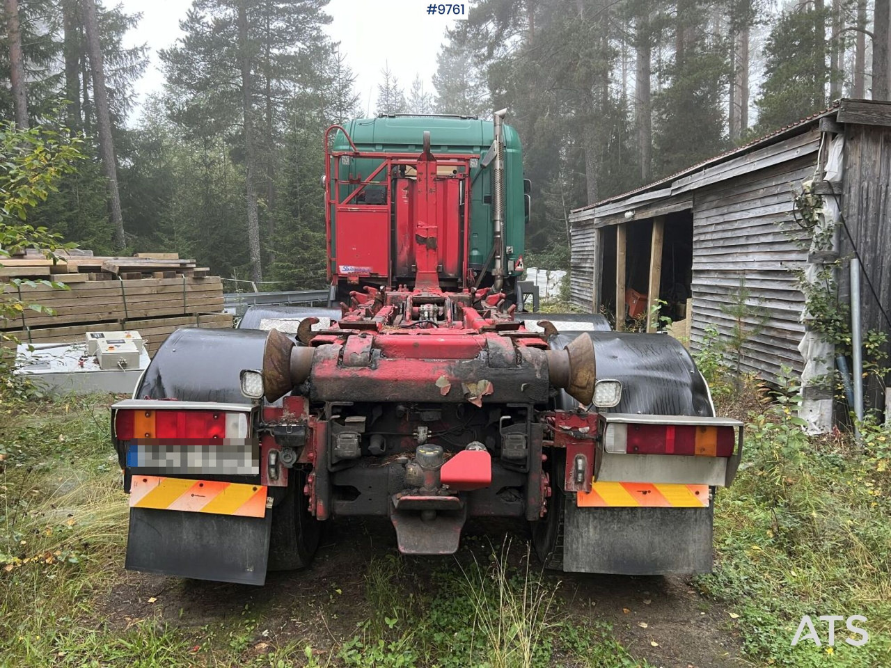 Camión multibasculante Scania R420 Hook Truck