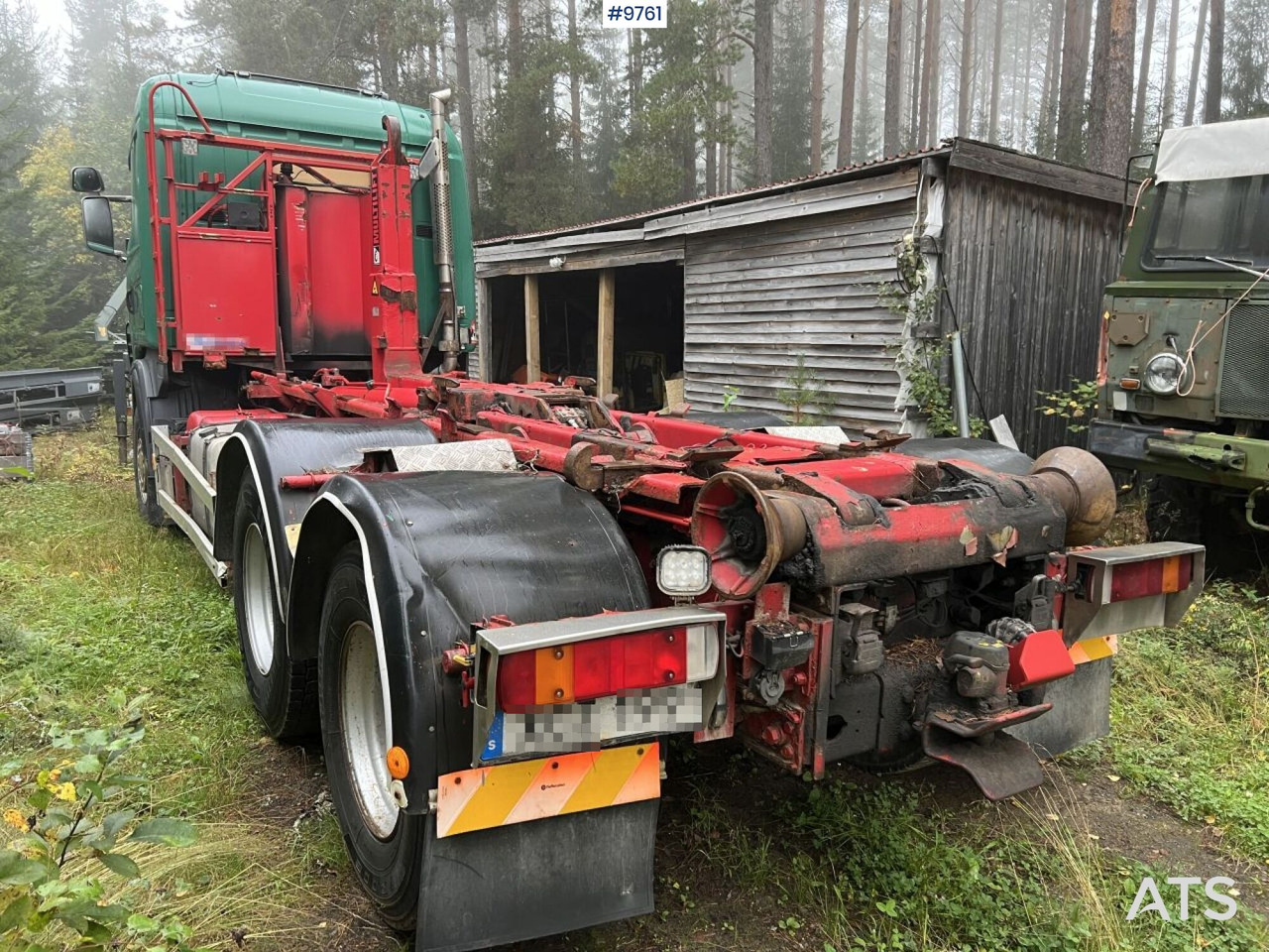 Camión multibasculante Scania R420 Hook Truck
