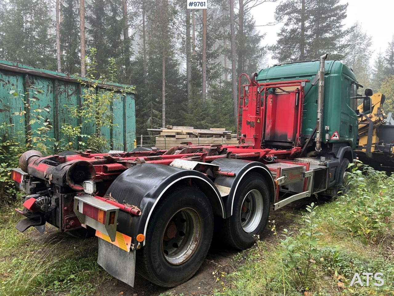 Camión multibasculante Scania R420 Hook Truck