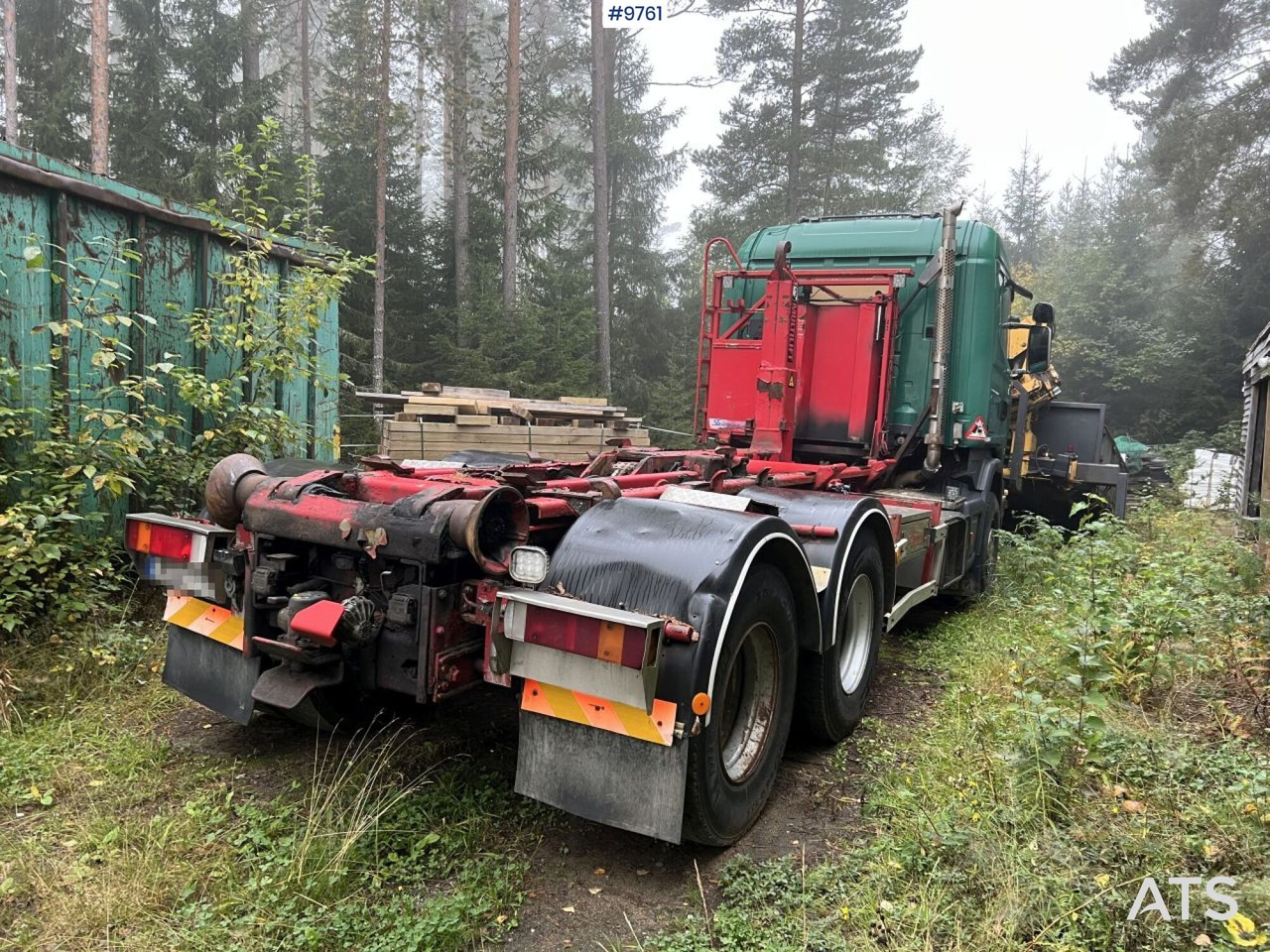 Camión multibasculante Scania R420 Hook Truck
