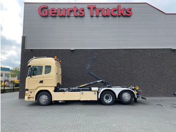 Camión multibasculante Scania R450 6X2 + PALFINGER HAAKARMSYSTEEM/ABROLLKIPPER/HOOKLIFT