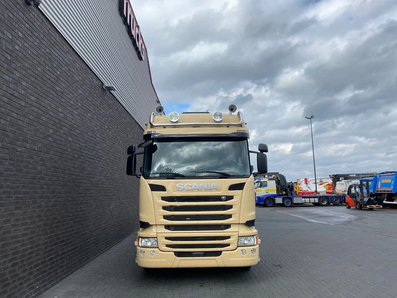 Camión multibasculante Scania R450 6X2 + PALFINGER HAAKARMSYSTEEM/ABROLLKIPPER/HOOKLIFT