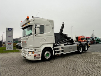 Camión multibasculante Scania R450 6x2 Containersysteem VDL 21.000kg / Haakarmsysteem
