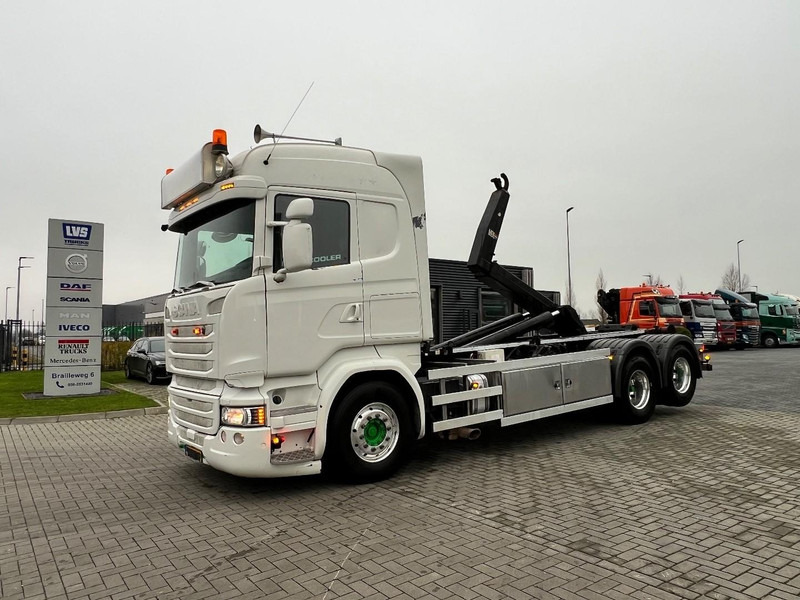 Camión multibasculante Scania R450 6x2 Containersysteem VDL 21.000kg / Haakarmsysteem