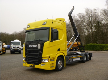 Camión multibasculante Scania R450 6x2 Euro 6C + Retarder + Meiller container hook 18.000 kg