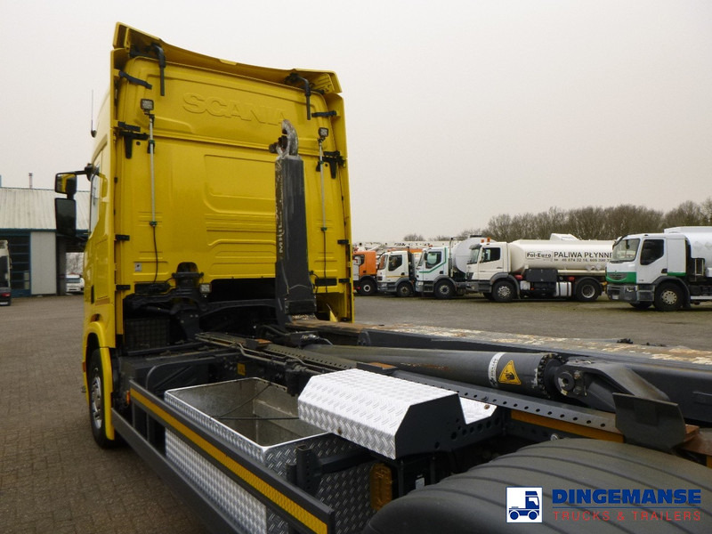 Camión multibasculante Scania R450 6x2 Euro 6C + Retarder + Meiller container hook 18.000 kg