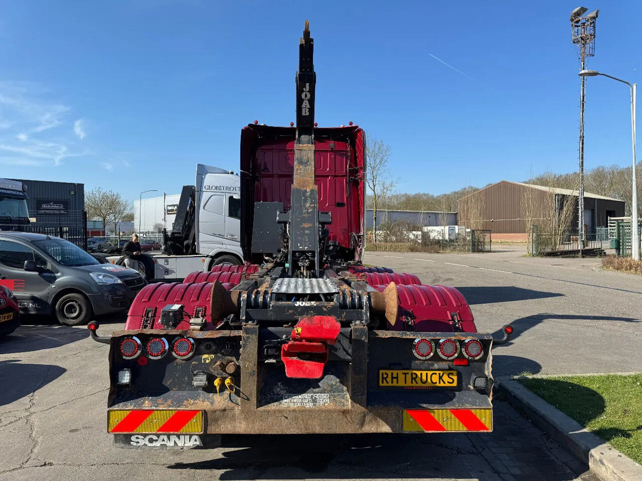 Camión multibasculante Scania R450 8X2 - EURO 6 + JOAB 24T HOOKLIFT + LIFT/STE
