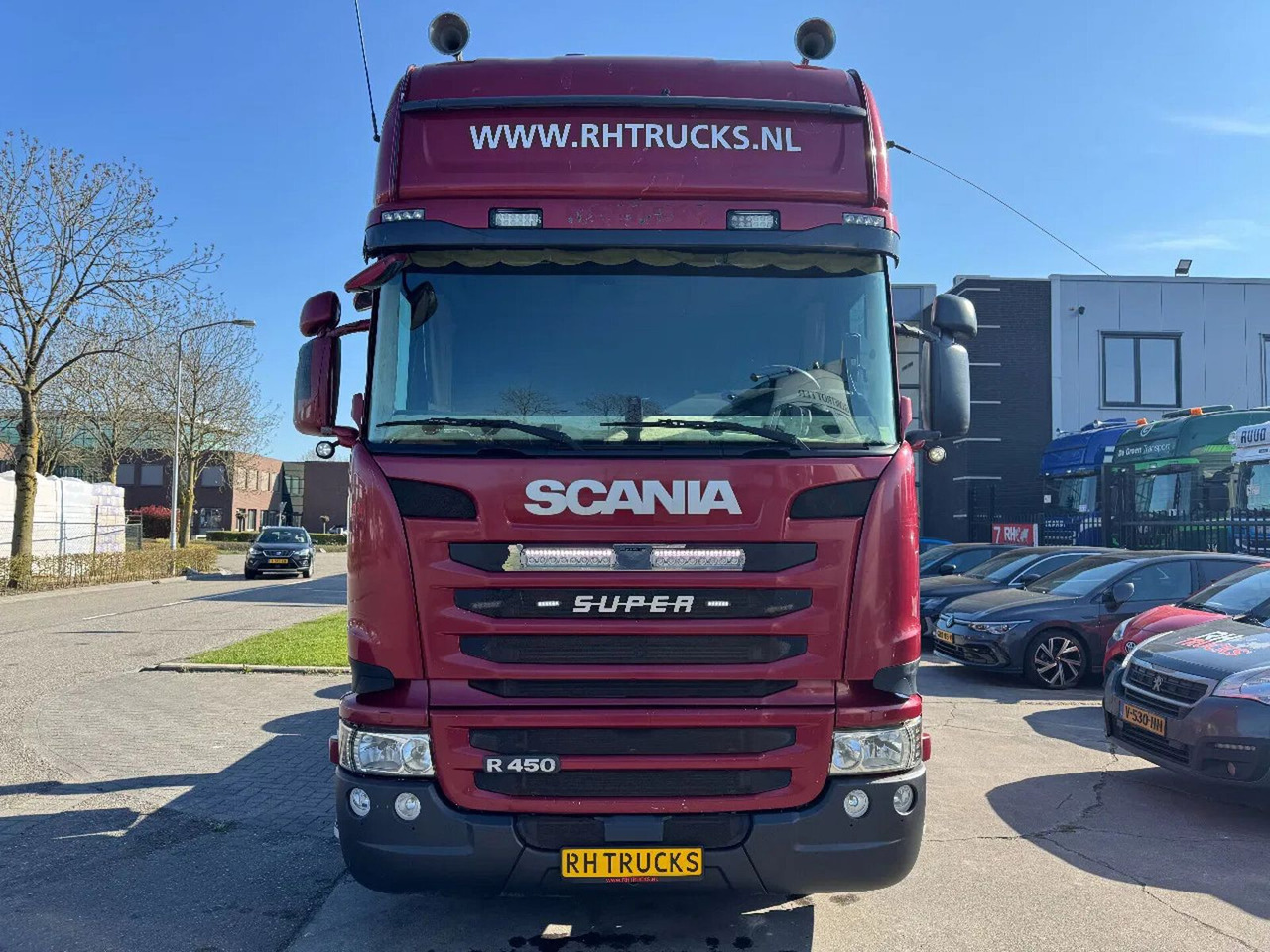 Camión multibasculante Scania R450 8X2 - EURO 6 + JOAB 24T HOOKLIFT + LIFT/STE