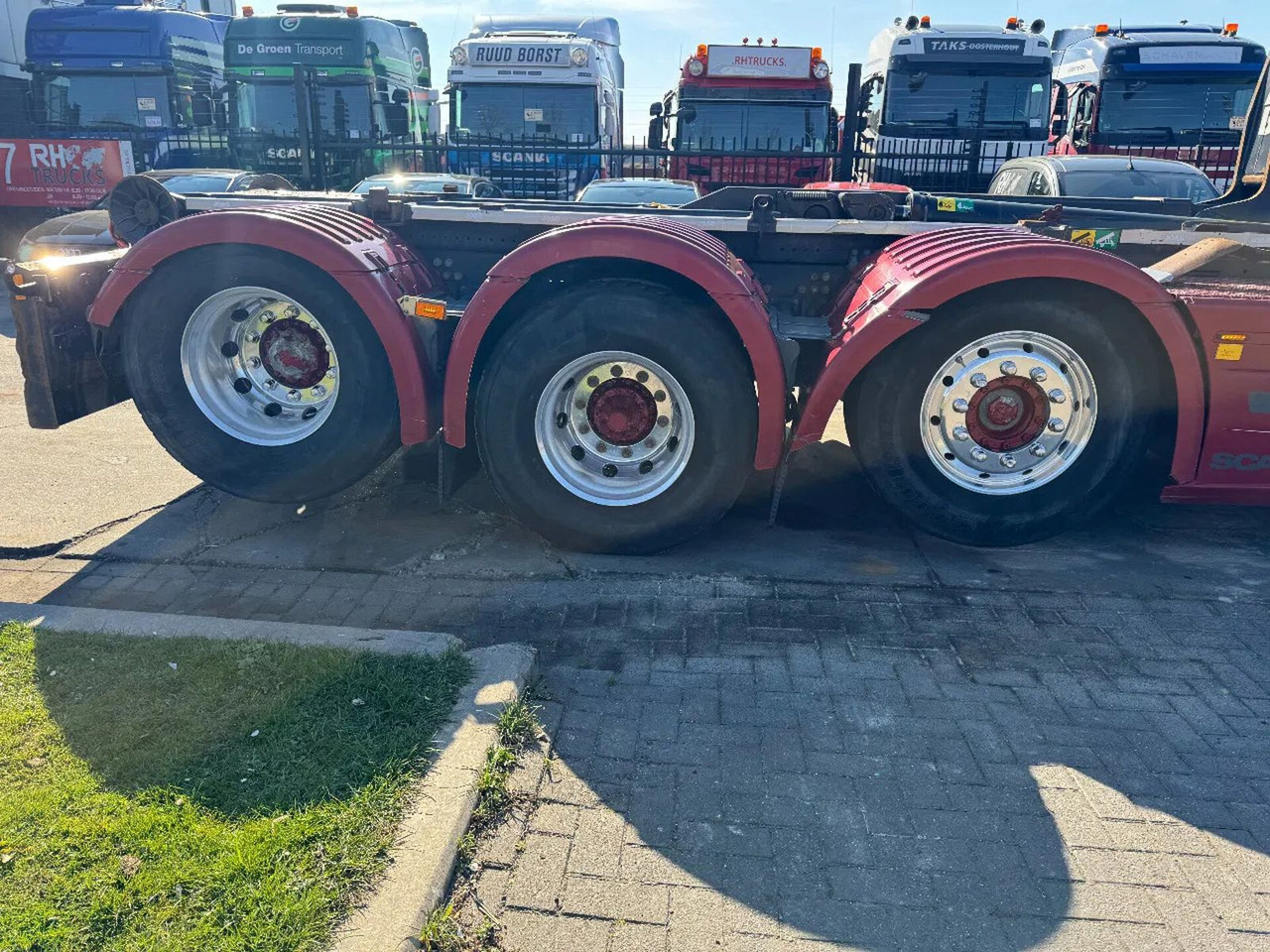 Camión multibasculante Scania R450 8X2 - EURO 6 + JOAB 24T HOOKLIFT + LIFT/STE