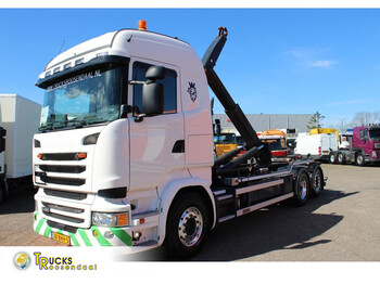 Camión multibasculante Scania R450 + Euro 6 + Hook system + 6x2 + Discounted from 58.950,-